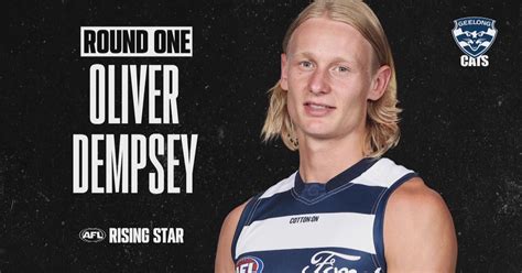 AFL Rising Star: Oliver Dempsey stars in Round One .